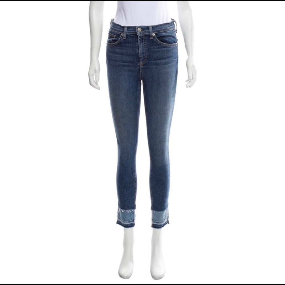 Rag & Bone 10” Capri - Crows Nest - Size 27 - image 5